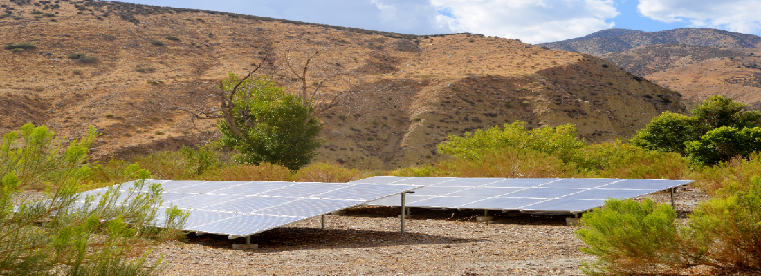 Sunlight Solar Farm at Desert Center